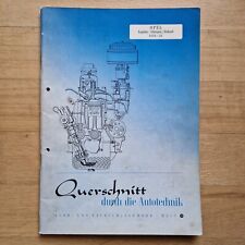 Opel Kapitän Opel Olympia Opel Rekord 1950 -1956 Reparaturanleitung Nr 30