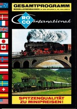 ROCO Katalog ca. 1975  D 50 Seiten Gesamtprogramm + Preisliste Minitank '78
