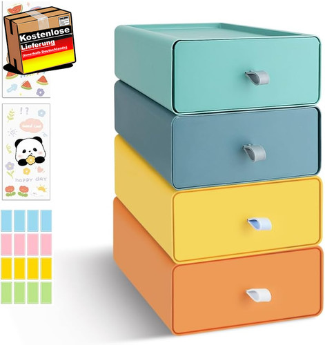 Stapelbare schubladenbox für - stapelbare,