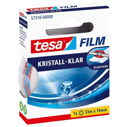 Tesafilm kristall klar - tesafilm, kristall-klar