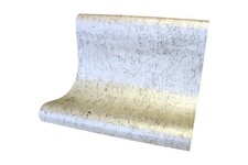 Vlies Tapete Kork Beton Optik Tapete creme weiß metallic schimmernd SR210404