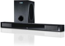 Magnat SBW 280, Vollaktive 2.1 Heimkino-Soundbar mit Wireless Subwoofer, Schwarz