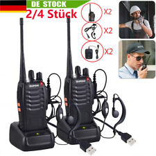 2/4x Baofeng Walkie Talkie