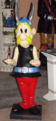 Asterix figur deko skulptur - deko,