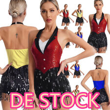 Damen!Ballettkleid Lateinisch Latein Kleider Rückenlos Tanzkleid Funkelnd Salsa