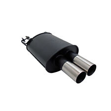 Novus Sportauspuff für BMW E39 2x76mm RL-Design Endschalldämpfer mit ABE