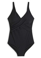 Shape Badeanzug mit leichter Formkraft Gr. 36 bis 50 Schwarz Schwimmanzug Neu