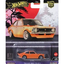 TOYOTA Corolla Levin - 1972 - orange - HOT Wheels 1:64