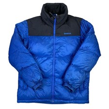 Reebok blaue gefütterte Jacke