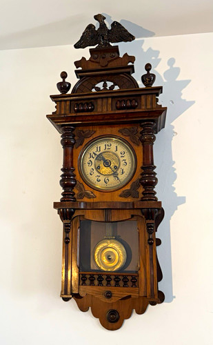 Gustav becker silesia wanduhr - gustav,
