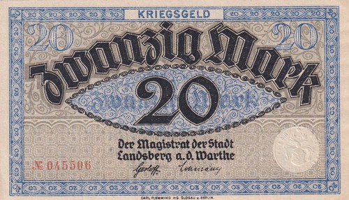 Landsberg stadt - (warthe),