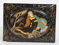 Antike russische Lackdose