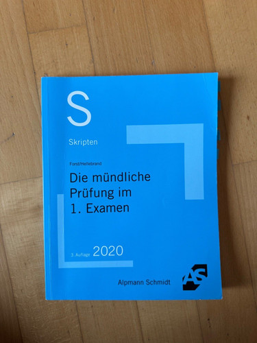 Mündliche prüfung 1 - mündliche,