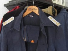 NVA Volksmarine Borduniform blau  Oberleutnant Mediziner Jacke Käppi 