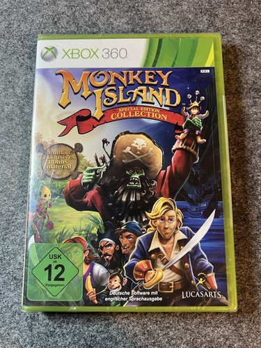 Xbox 360 monkey island special - monkey,