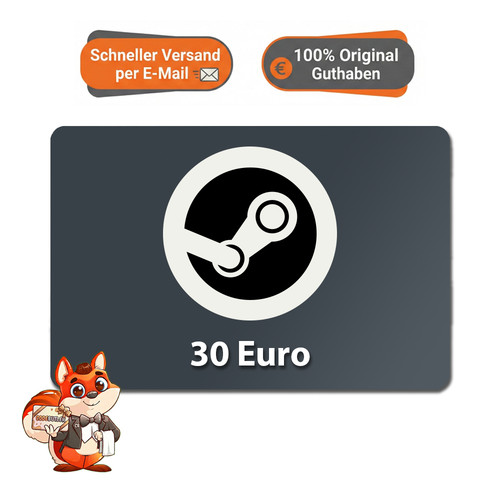 Steam euro digitaler - 30€,