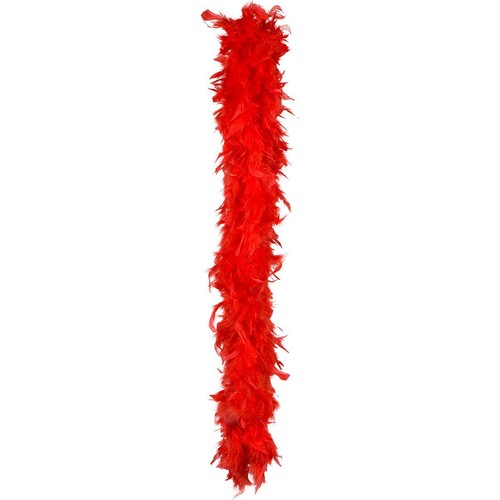 Rote feder boa karneval - rote,
