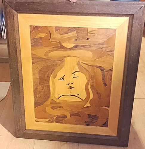 Holzkunst wandbild - holzkunst,