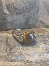 Damen Ring Gr 59 in Silber