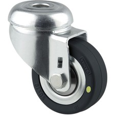 Tente Lenktrolle Möbelrolle Agila, Rad ø 50 mm Tragkraft 40 kg