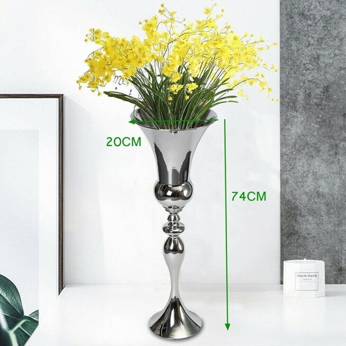 Bodenvase groß silber - xl,