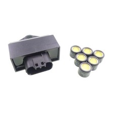 CDI Steuergerät ECU offen Tuning + Variomatik Gewichte für Kymco Agility 50ccm