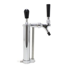 Bierpumpe, Picknickpumpe mit Zapfhahn, mit Kolbenschankhahn, 5/8" Co2-Abgang