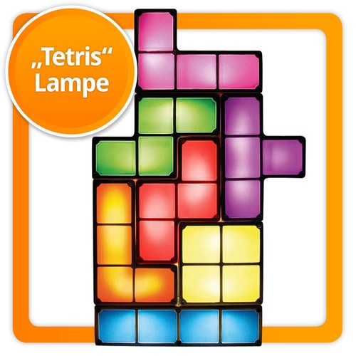 Tetris lampe led retro - lampe,