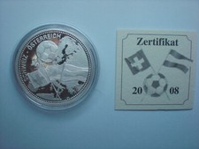 Silbermünze Fussball EM