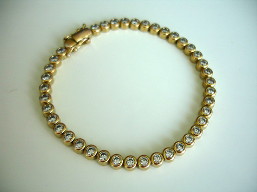 Pierre lang tennisarmband gold - pierre,