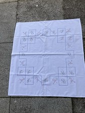 Tischmitteldecke 80x80cm,zart