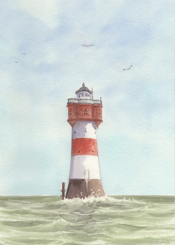 Original aquarell - original,