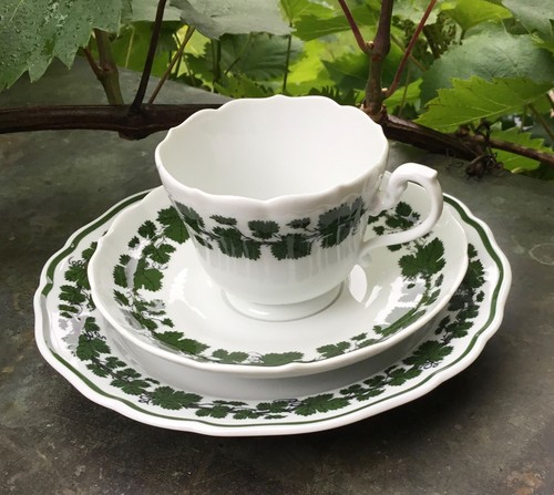 Meissen weinlaub kaffeegedeck - ,