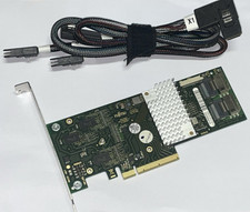 Fujitsu D2616-A12 GS 4 6Gb/s PCIe x8 Dual-Port SAS RAID-Controller FP + 2xKabel