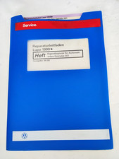 VW Service Reparaturleitfaden Lupo 1999 Heft Ausgabe 09.98 Eigendiagnose für ...