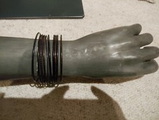 Metallarmreif Gothic Used Look