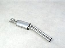 Edelstahl Auspuff  NEU für Mercedes Benz R107 W107 280 350 450 SL Mitteltopf