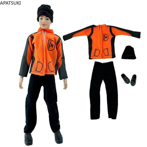Orange skikleidung set - orange, für
