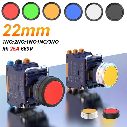 22mm led rund druckschalter - 22mm,