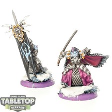 Legion of Everblight - Captain Farilor & Standard Blighted Nyss Legionnaire - be