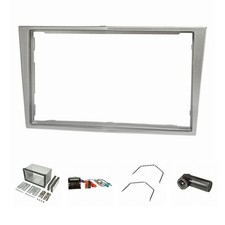 Doppel DIN Radioblende Set passt für Opel Antara Astra H Zafira B Corsa D Tigra