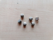 6 Stück Fahrrad Ventil Metall Überwurf Muttern