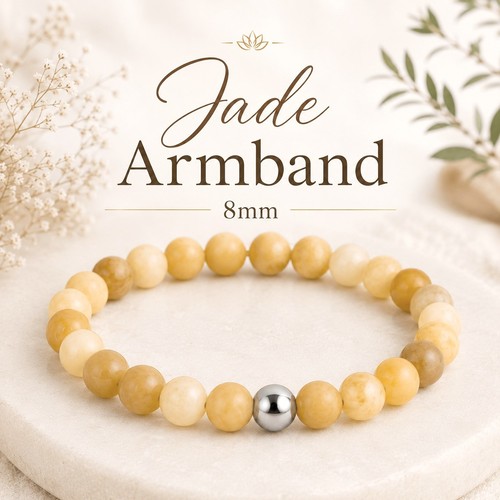 Natur jade armband - armband, kugeln