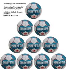 Derbystar Bundesliga Brillant Trainingsbälle Fußball Ballpaket Vereine Gr.5 NEU