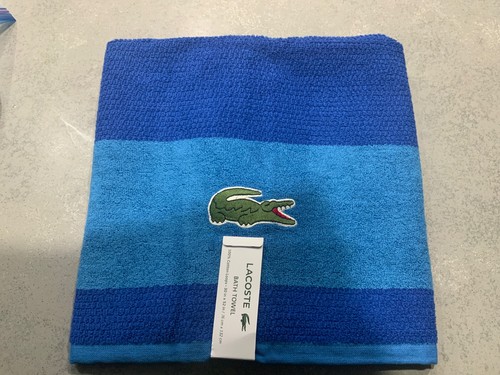 Lacoste blau badetuch - blau,