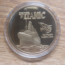  Souvenir Medallie Titanic (3)