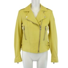 Lederjacke BELSTAFF Gelb Damen