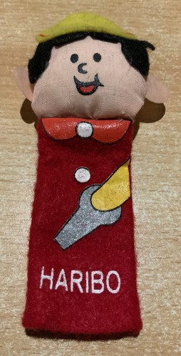 Fingerpuppe von haribo - fingerpuppe,