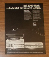 Seltene werbung vintage dual - werbung,