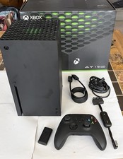 Microsoft Xbox Series X 1TB Spielkonsole - Schwarz - Controller unbenutzt